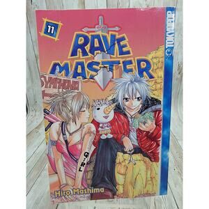 Rave Master Vol 11 Tokyopop Hiro Mashima Manga Comic 2004 English teen 13+ VG